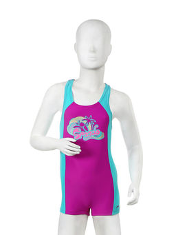 Speedo - Girls Purple Swimsuit