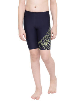 Speedo - Boy's Endurance10 Medley Logo Jammer - True Navy & Spritz