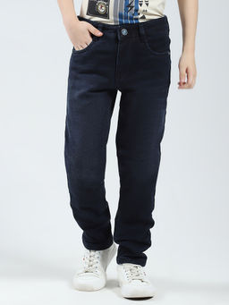 Monte Carlo - Blue Solid Slim Fit Jeans
