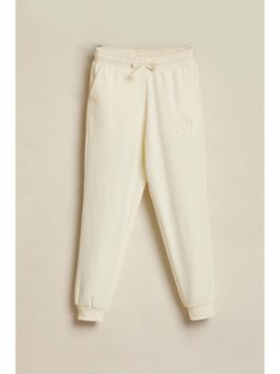 Allen Solly - Boys Beige Solid Trackpant