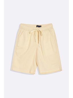 Allen Solly - Boys Beige Regular Fit Textured Shorts