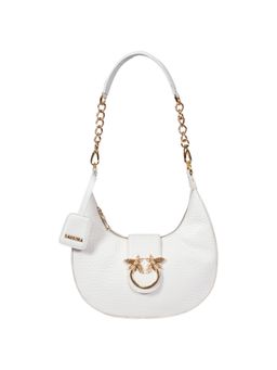 Sassora - Premium Leather Women Moon Shape Handbag