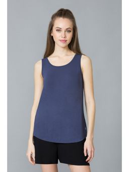 Van Heusen Woman Lingerie and Athleisure - Ultra Soft & Scoop Neck Lounge Tank Top - Slate