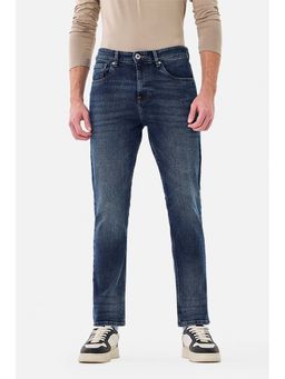 Snitch - Blue Denim Slim Casual Jeans for Men