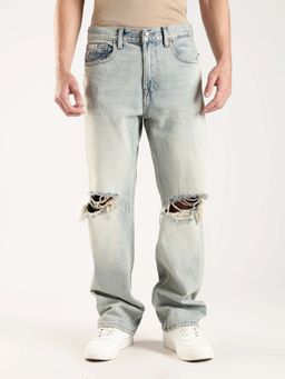 Calvin Klein - Men Blue Solid Jeans