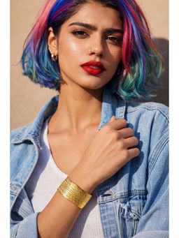 Niska - Women Gold Anti Tarnish Cuff