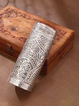 Niska - Women Silver Oxidised Stated Cuff