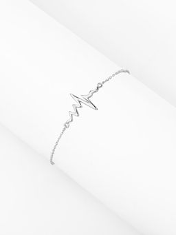Nistra - Women 925 Sterling Silver Inner Rhythm Bracelet