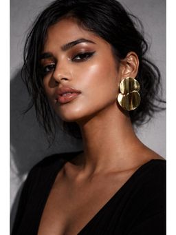 Niska - Women Gold-Plated Stylish Drop Earrings