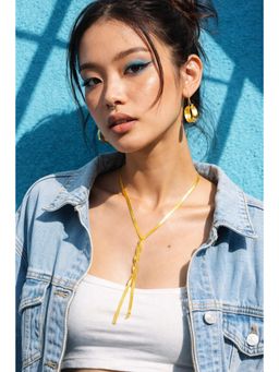 Niska - Women Adelina Brass Gold Plated Jewellery Set