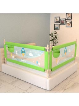BAYBEE - Green Baby Bed Rails Guard Barrier For Baby Kids Safety