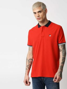 Pepe Jeans - Oscar Solid Trendy Polo T-Shirt