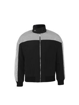 No Grey Area - Black Contrast Kolam Jacket