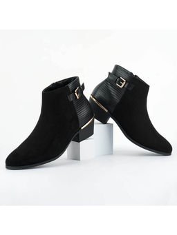 London Rag - Ulani Belt Detail Ankle Length Boots