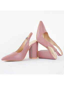 London Rag - Creidne Block Heel Pointed Toe Sandals