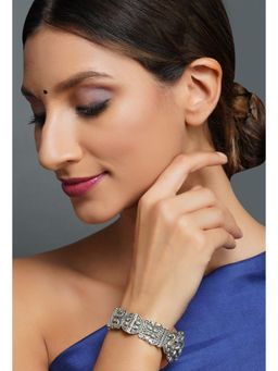 STUDIO B40 - Womens Oxidised Silver Cuff