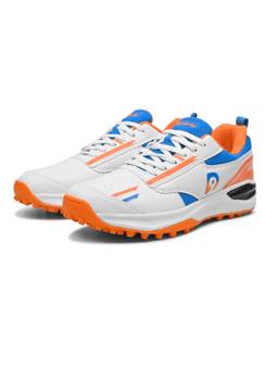 DNINE - Men Orange DNINE Blaster Rubber Studs Cricket Shoes