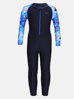 Buy Speedo Girls Navy Blue Swimsuit Online