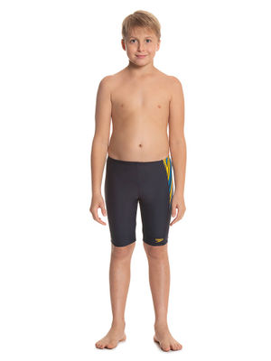 Buy Speedo Boy's Endurance10 Logo Panel Jammer - True Navy & Mango Online