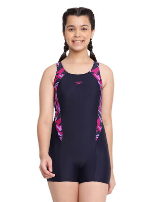 Buy Speedo Girls Navy Blue Swimsuit Online