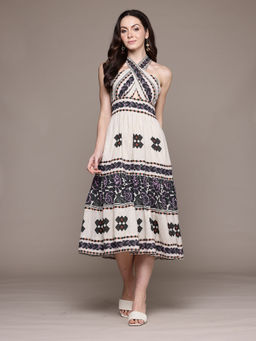 Ritu Kumar - Off White Florencia Long Dress