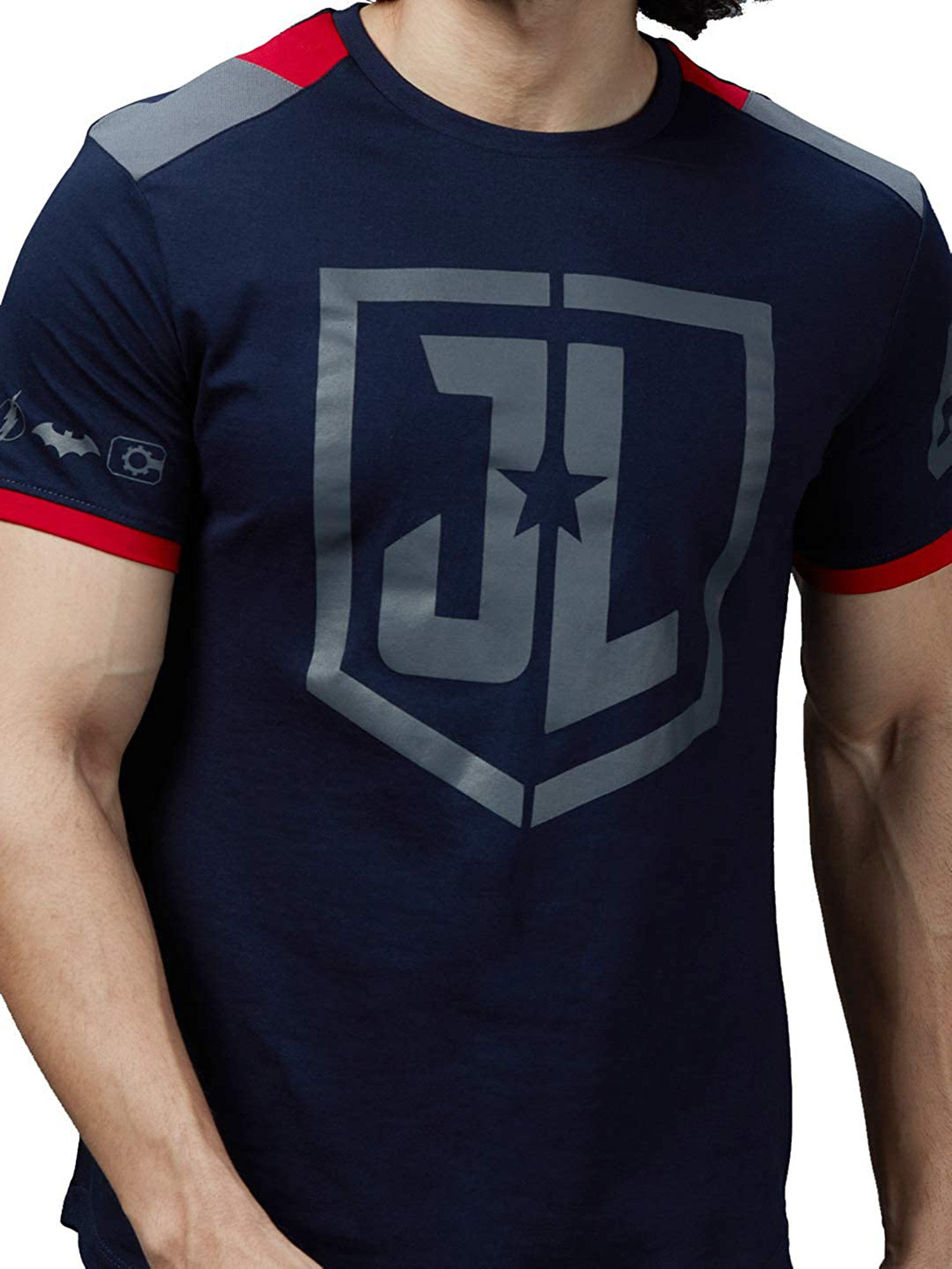 Navy Blue Drop Cut T-shirts 