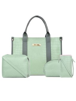 Legal Bribe - Green Front Strap Crock Handbag (Set of 5)