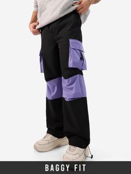 The Souled Store - Parachute: Pale Iris Men Cargo Pant