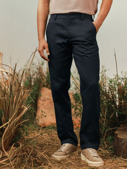 Andamen - Mens Pure Cotton Twill Regular Fit Chino