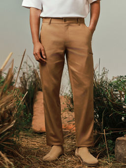 Andamen - Mens Cotton Elastane Pocket Detail Regular Fit Cargo