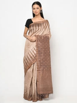 Fabindia - Silk Tussar Ikat Weave Sari