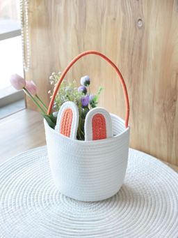 The Better Home - Storage Basket- White