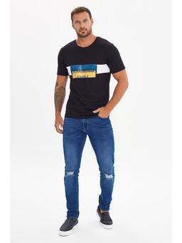 Trendyol - Man Black T-Shirt