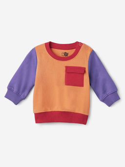 The Souled Store - TSS Originals Peaches 'N' Cream Boys Cotton Sweatshirt-Multi-Color