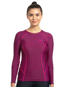 Speedo - Long Sleeve Sun Top - Pink