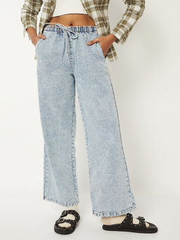 max - Women Blue Light Wash Denim Jeans