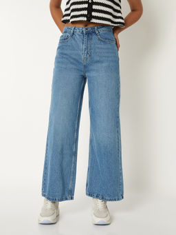 max - Women Blue Stonewash Mid Jeans