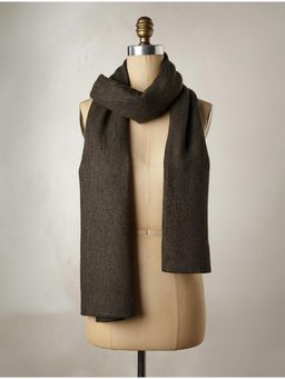 trueBrowns - Black Woollen Softness Stole