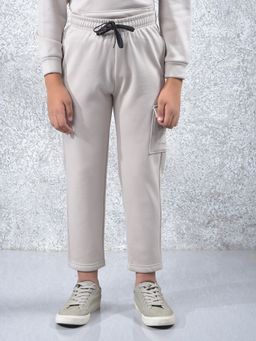 CRIMSOUNE CLUB - Boys Beige Trackpant