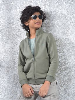 CRIMSOUNE CLUB - Boys Olive Jacket