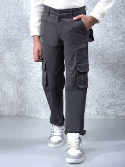 CRIMSOUNE CLUB - Boys Grey Baggy Cargo