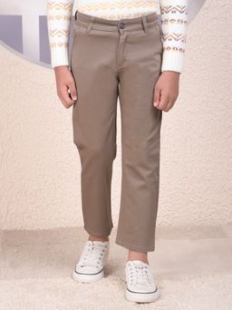 CRIMSOUNE CLUB - Boys Beige Trouser