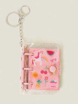 Accessorize London - Kids Jelly Keyring Notebook