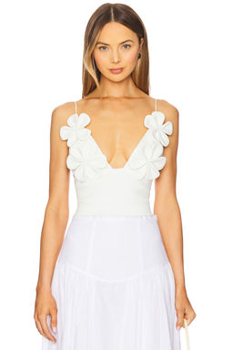 Bardot - Ingrid Fitted Flower Top