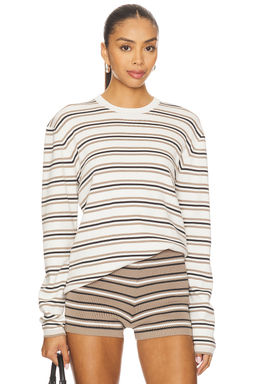 EAVES - Cydnee Striped Oversized Sweater