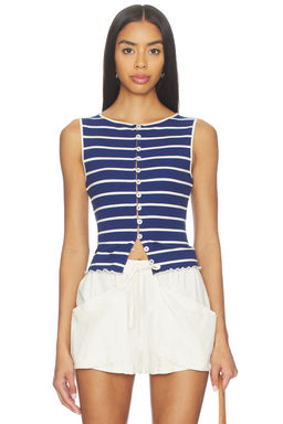 Free People - Tilly Striped Vest