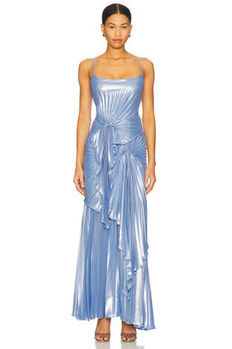 Georgia Hardinge - The Torrent Floorlength Metallic Dress