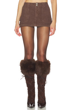 GUIZIO - Anais Cargo Mini Skirt