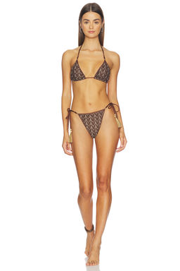HANNE BLOCH - Knit Triangle Bikini Set