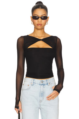 Michael Lauren - Velo Knotted Neck Top